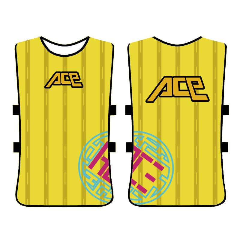 Trenažna vesta za timski trening — cijelo tijelo, poliester, unisex, prilagodljiv uzorak, kod A, pogodno za nogomet i druge sportove