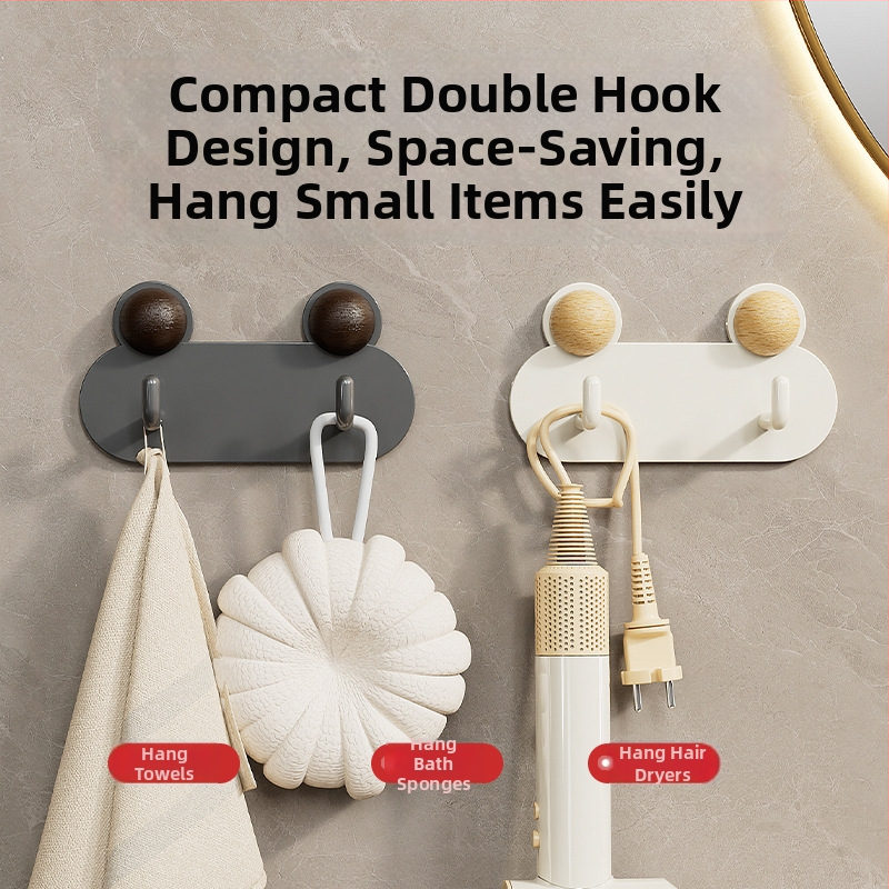 Žaba tvarovaná kúpeľňová vešiak na stenu s lepiacim povrchom, bez vŕtania, z železa, vodeodolný a odolný voči korózii, 0.5 kg