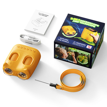 Gyermekek digitális binokulárjai és kézben tartható digitális mikroszkóp — HD képek, hordozható oktatási játék; Használat: Természetes megfigyelés; Márka: Egyéb; Import: Nem; Licenszelt magánmárkák: Nem