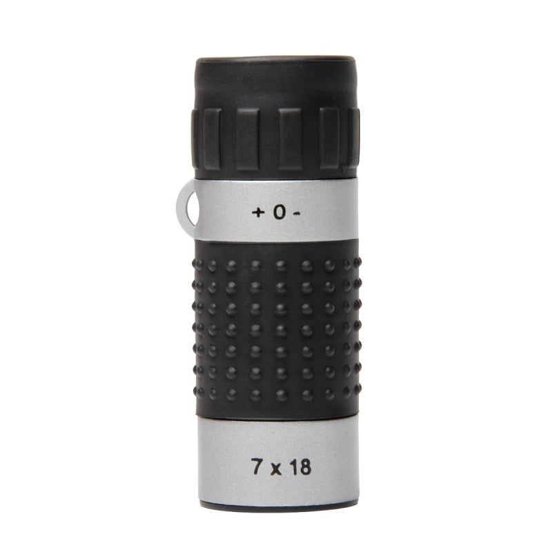 Monokularni teleskop s križnom retikulom za mjerenje udaljenosti, model 7x18, povećanje 7x, vidno polje 8°, izlazna zjenica 18 mm, prijenosno za golf
