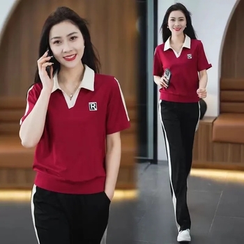 Két részes női kosztüm, királynői nővér-stílus, PVC anyag, 2024 nyár