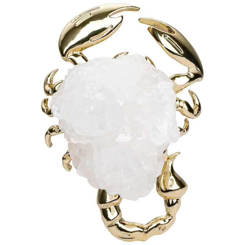 Διακοσμητικό σε μορφή σκαντζοχοιρού από φυσική πέτρα, με εντοιχισμό, διαύγεια VS