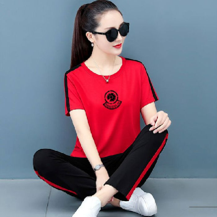 Női két darabból álló ruhaszett: hosszú ujjú felső és hosszú nadrág, poliészter 95% feletti, panelvarrás, elegáns üzleti stílus