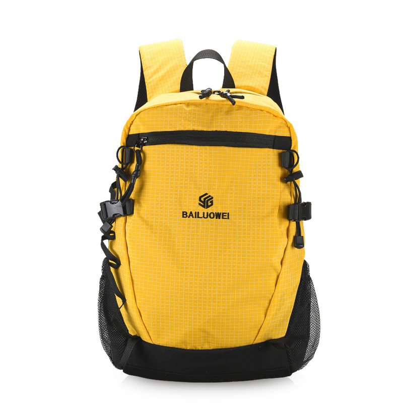 Unisex ruksak za putovanje i planinarenje, ultralagan najlon, ergonomski stražnji panel, za 8-inčni prijenosnik, kapacitet ispod 20 L