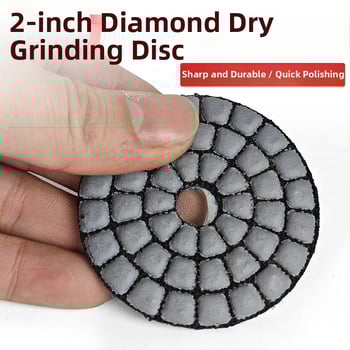 Δίσκος διαμαντιού για ξηρή λείανση και γυάλισμα πέτρας – ειδικά διαμορφωμένος για μάρμαρο, γρανίτη και χαλαζία
