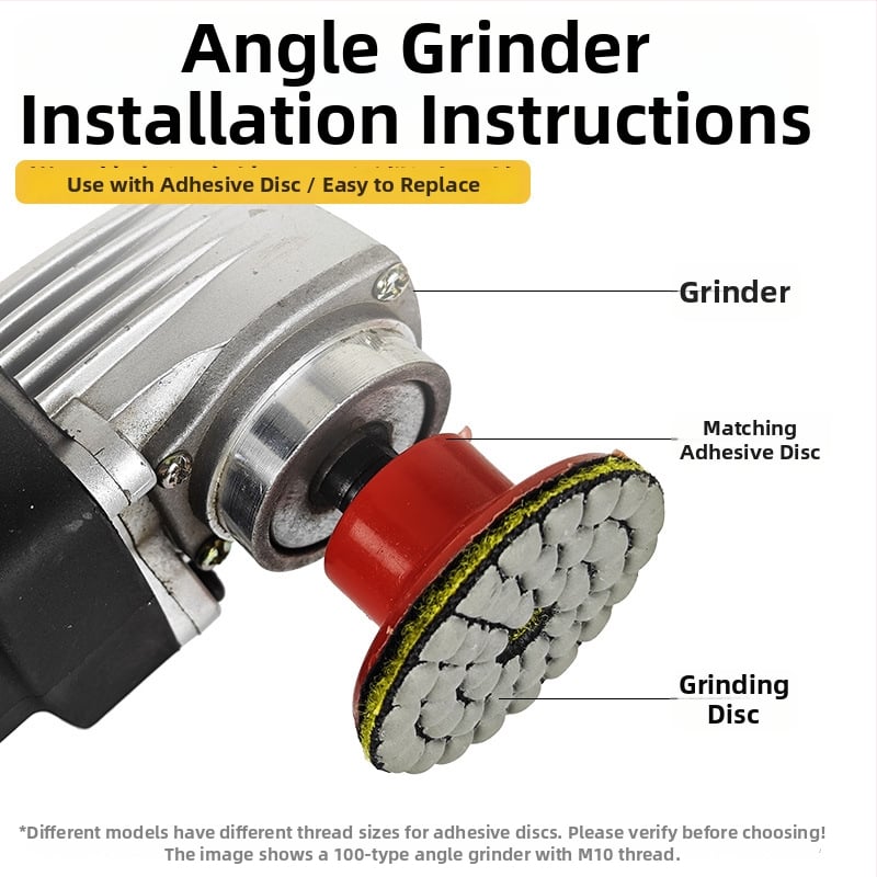 Δίσκος διαμαντιού για ξηρή λείανση και γυάλισμα πέτρας – ειδικά διαμορφωμένος για μάρμαρο, γρανίτη και χαλαζία