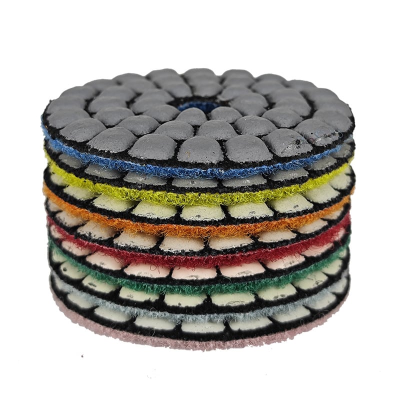 Δίσκος διαμαντιού για ξηρή λείανση και γυάλισμα πέτρας – ειδικά διαμορφωμένος για μάρμαρο, γρανίτη και χαλαζία