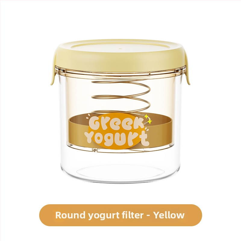 Filter za jogurt za odvajanje vlage i surutke; uređaj za pripremu grčkog jogurta, plastika, model 2024