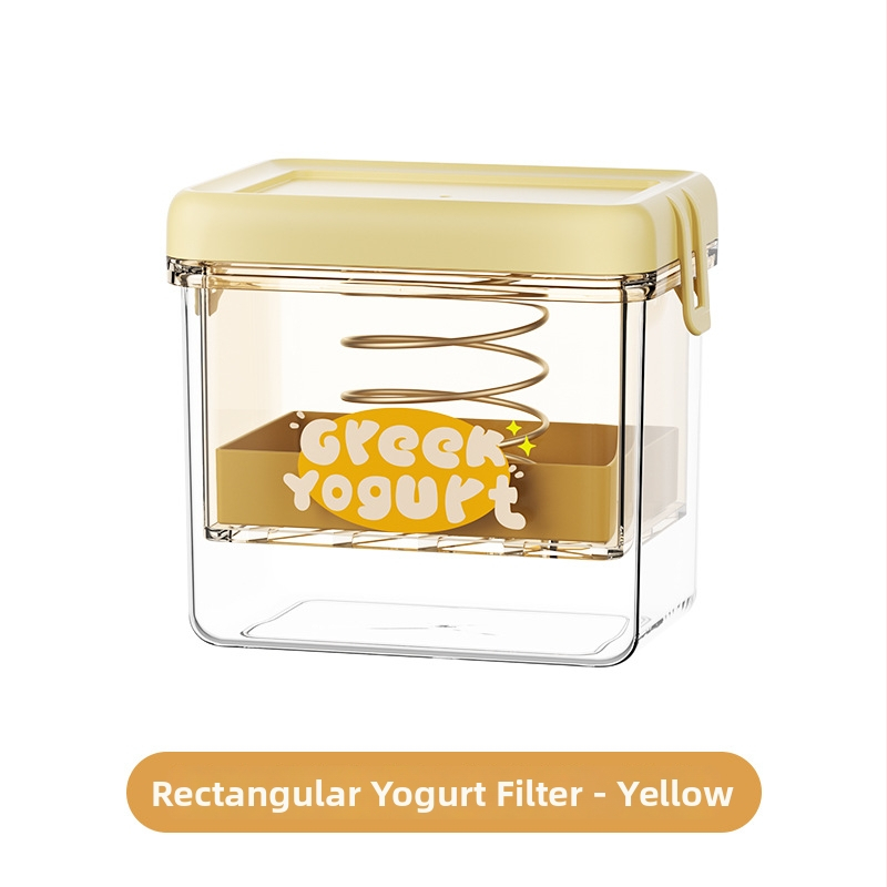 Filter za jogurt za odvajanje vlage i surutke; uređaj za pripremu grčkog jogurta, plastika, model 2024