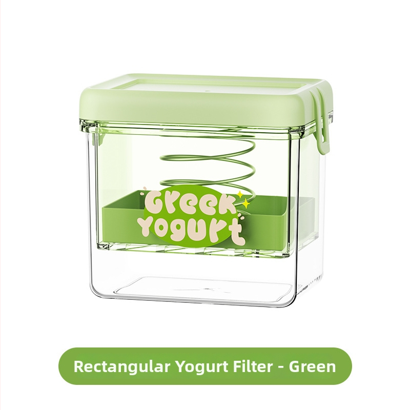 Filter za jogurt za odvajanje vlage i surutke; uređaj za pripremu grčkog jogurta, plastika, model 2024