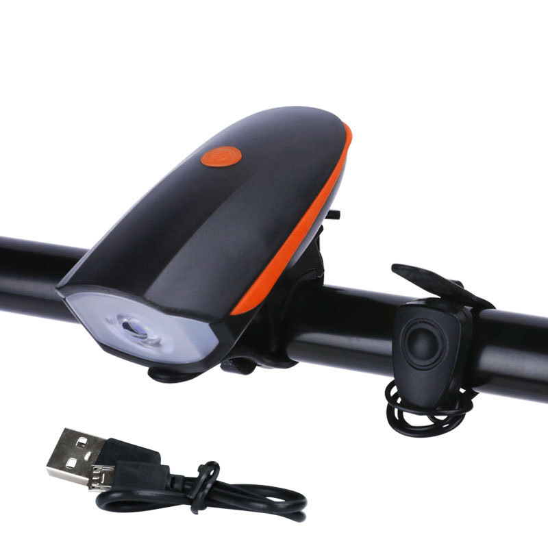 7588 Višenamjensko prednje svjetlo za bicikl s klaksonom, za dječje bicikle, za planinske i cestovne bicikle