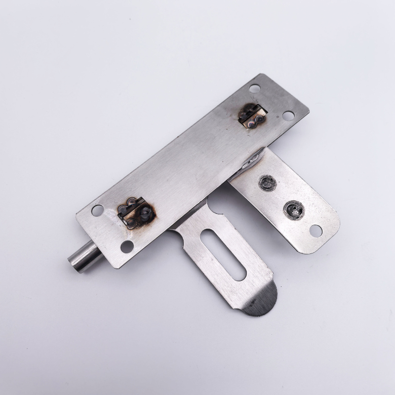 Broască din oțel inoxidabil tip F pentru ușă montată pe suprafață, finisaj True Color, Ming Baocheng, stil modern minimalist