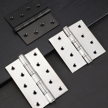 Balama din oțel inoxidabil, finisaj periat, material 201, model balama swing, stil modern minimalist