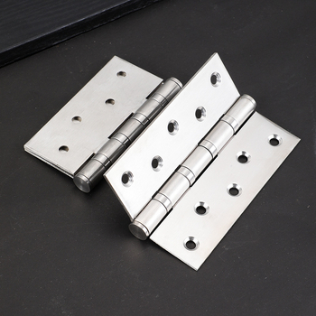 Balama din oțel inoxidabil, finisaj periat, material 201, model balama swing, stil modern minimalist