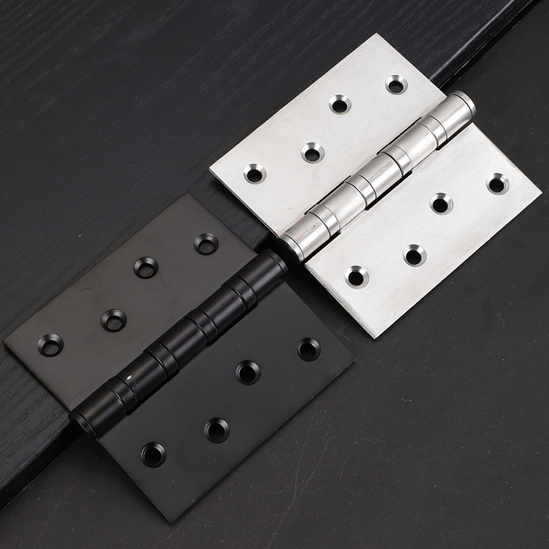 Balama din oțel inoxidabil, finisaj periat, material 201, model balama swing, stil modern minimalist