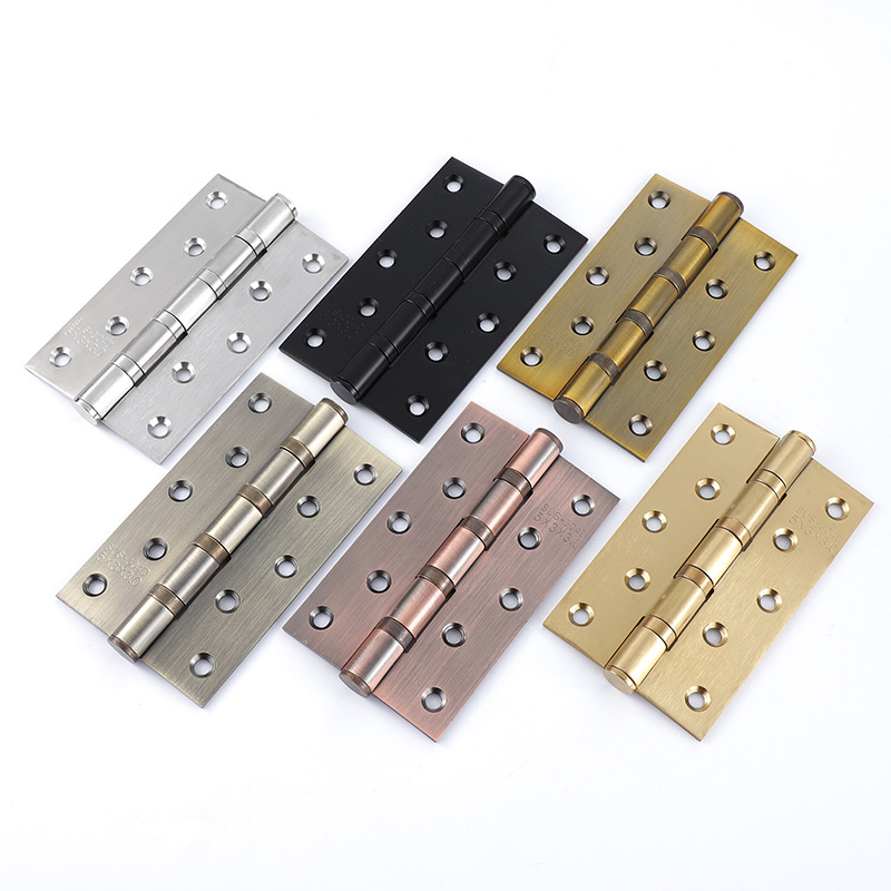 Balama din oțel inoxidabil, finisaj periat, material 201, model balama swing, stil modern minimalist