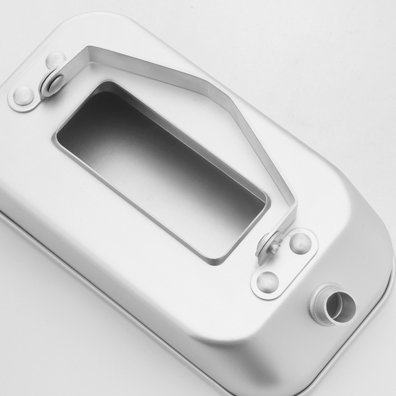 Set čajnik i kutija za ručak – anodizirano aluminij, HW1041, 258 g, Prijenosno, Ručno, Za 1–4 osobe