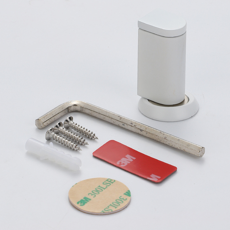 Stop de ușă cu aspirație ascunsă pe podea, magnet puternic, montaj pe podea, acționare automată, aliaj de zinc, placare electrolitică