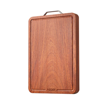 Tocător din lemn de abanos, rezistent la mucegai și antibacterian, lemn de calitate alimentară, reversibil pentru bucătărie