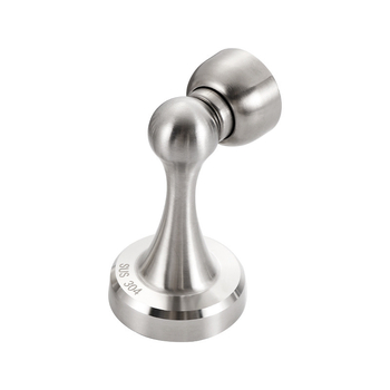 304 oțel inoxidabil, opritor de ușă cu magneți, montaj pe perete, finisaj periat