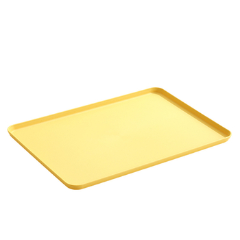 Tavă dreptunghiulară din plastic pentru ceai și fructe | Material PP | Compatibil cu microunde | Brand Younis