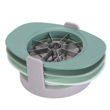 Set de tăietori pentru fructe: tăietor de mere, extractor pentru sâmburi de mango și tăietor de roșii; oțel inoxidabil; Origine: Yangjiang