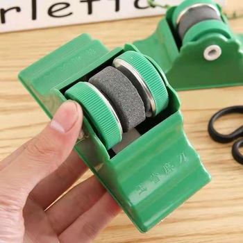 Ascuțitor de cuțite pentru bucătărie din oțel inoxidabil – unghi fix, rolă, cu două fețe, pentru uz casnic