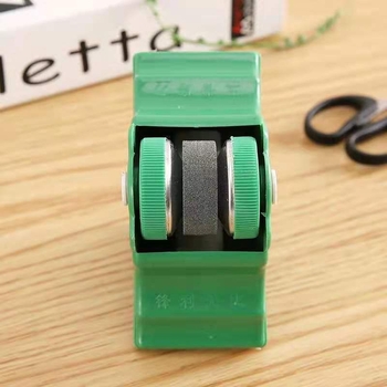 Ascuțitor de cuțite pentru bucătărie din oțel inoxidabil – unghi fix, rolă, cu două fețe, pentru uz casnic