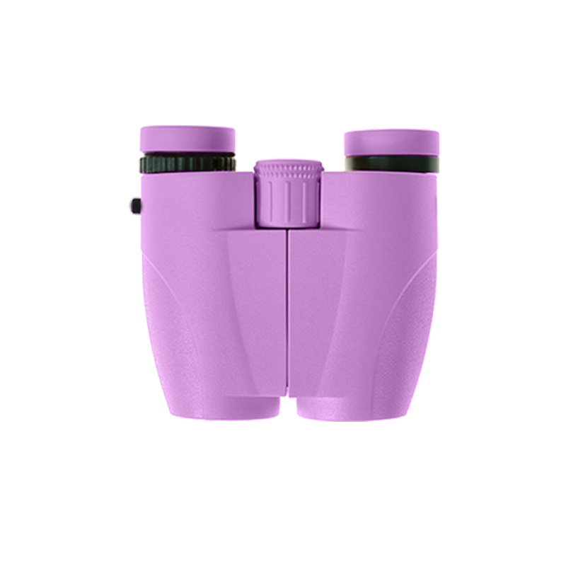 Binoclu mici personalizate 10x25 cu mai multe straturi; imprimare logo și ambalaj personalizat (mărire 10x, obiectiv 25 mm, câmp vizual 5,2°)