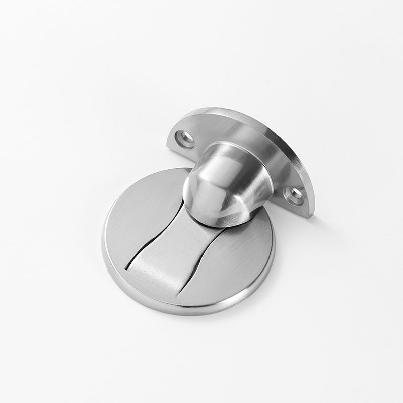MX002 Opritor magnetic pentru ușă, din aliaj de zinc, fără găurire, montaj pe podea, structură ascunsă