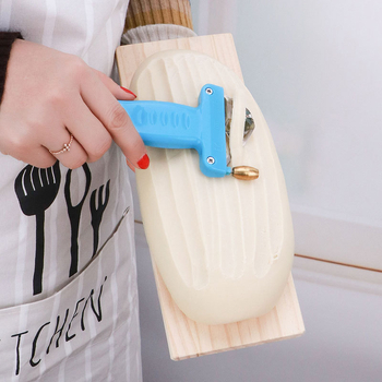 Cuțit pentru tăiței cu lame late și înguste, oțel inoxidabil, Kitchen qiaoda, instrument de bucătărie lucrat manual, design modern minimalist