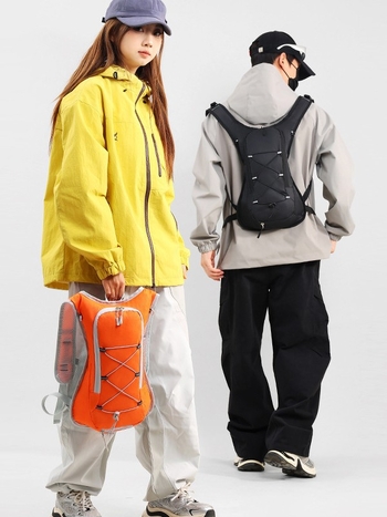 РанИца за планински походи ултралека с защита на гръбнака, намаляване на натоварването, извити презрамки, найлон