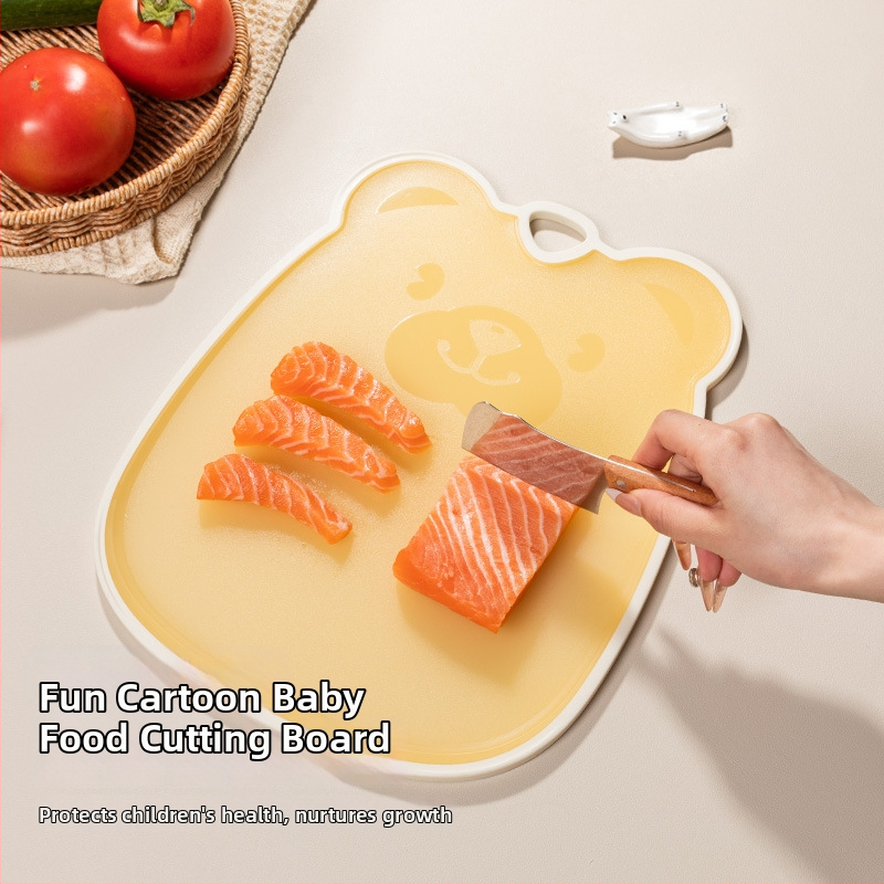 Plastični set daski za rezanje u kuhinji – protuklizne, dvostrane, antibakterijske, prijenosne