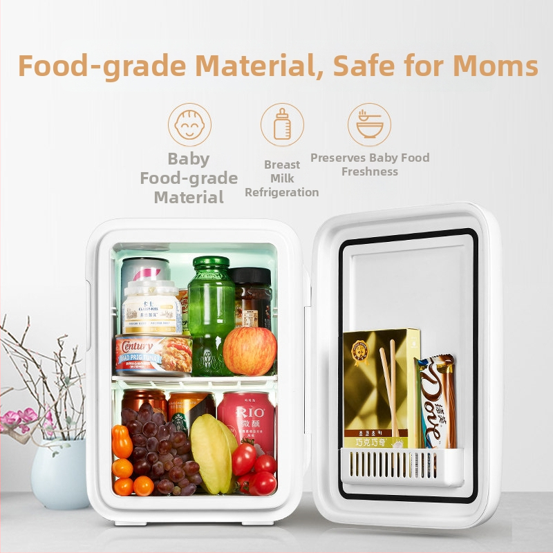 Kimin polovodičová automobilová chladička pre kozmetiku, 6-10 L, 12V/220V, 55W, rozsah 0°C-65°C