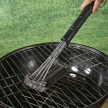 BBQ četka za roštilj s odvojivim PP držalom i žičanom glavom za čišćenje roštilja i mreže pećnice