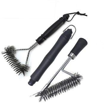 BBQ četka za roštilj s odvojivim PP držalom i žičanom glavom za čišćenje roštilja i mreže pećnice