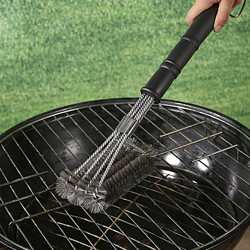 BBQ četka za roštilj s odvojivim PP držalom i žičanom glavom za čišćenje roštilja i mreže pećnice