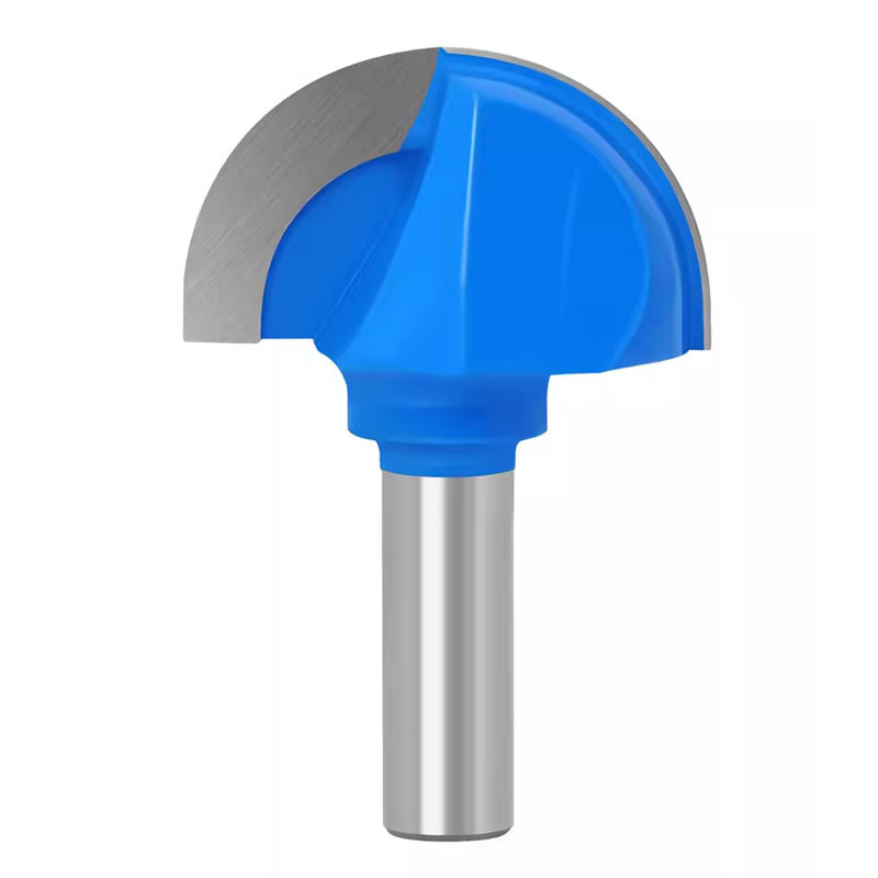 Дървообработваща фреза с кръгло дъно – прорезна фреза и сферичен нож за довършване и гравиране