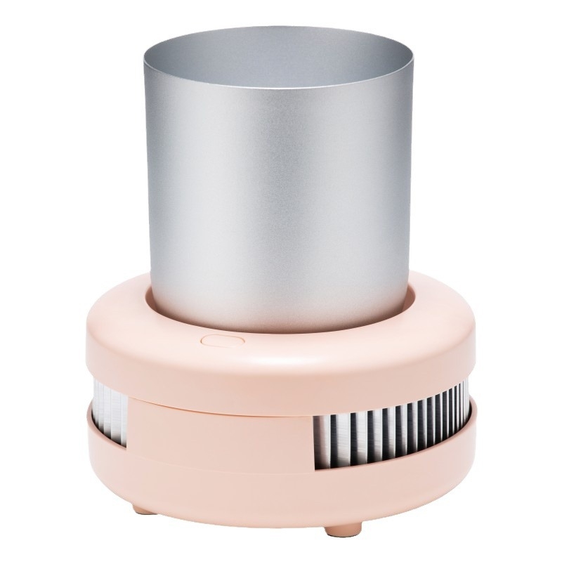 Hladna čaša za stol, model Bz-01 – 12W, 380ml, plastika + aluminijska legura, upravljanje gumbom