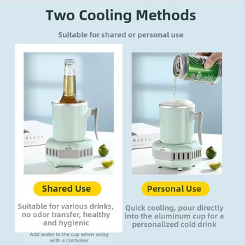 Šalica za hlađenje i grijanje TS121X150-1201CNS, 60 W, 420 ml, mehaničko upravljanje