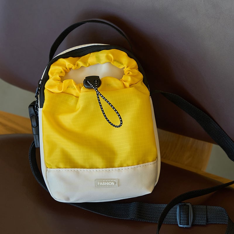 Ruksak za biciklizam s džepom za telefon, lagana vanjska crossbody torba za putovanja, unisex najlonska torba s zakrivljenim ramenskim remenom, kapacitet ispod 20 L