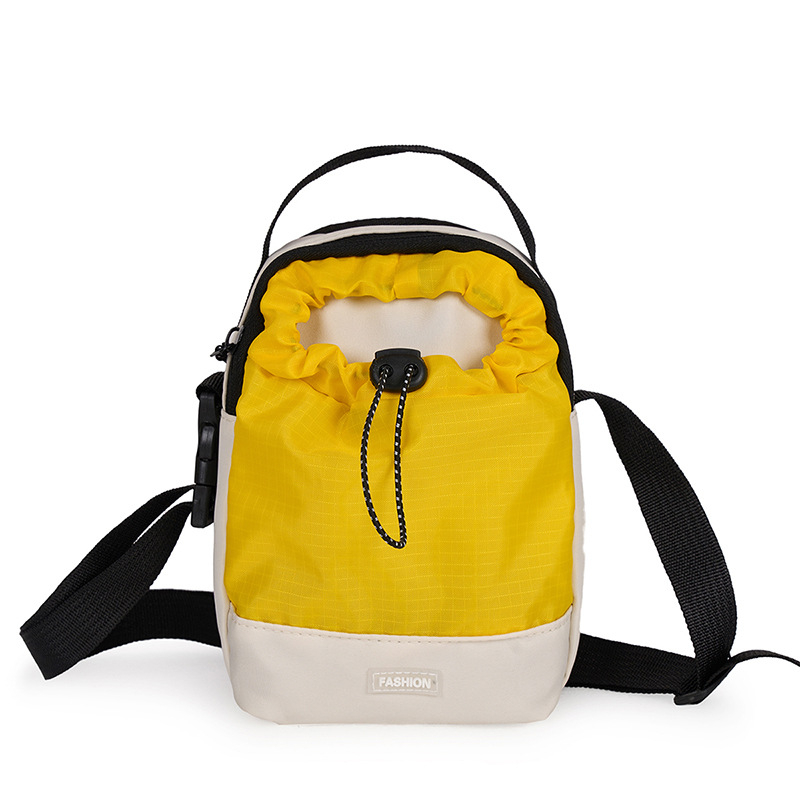Ruksak za biciklizam s džepom za telefon, lagana vanjska crossbody torba za putovanja, unisex najlonska torba s zakrivljenim ramenskim remenom, kapacitet ispod 20 L