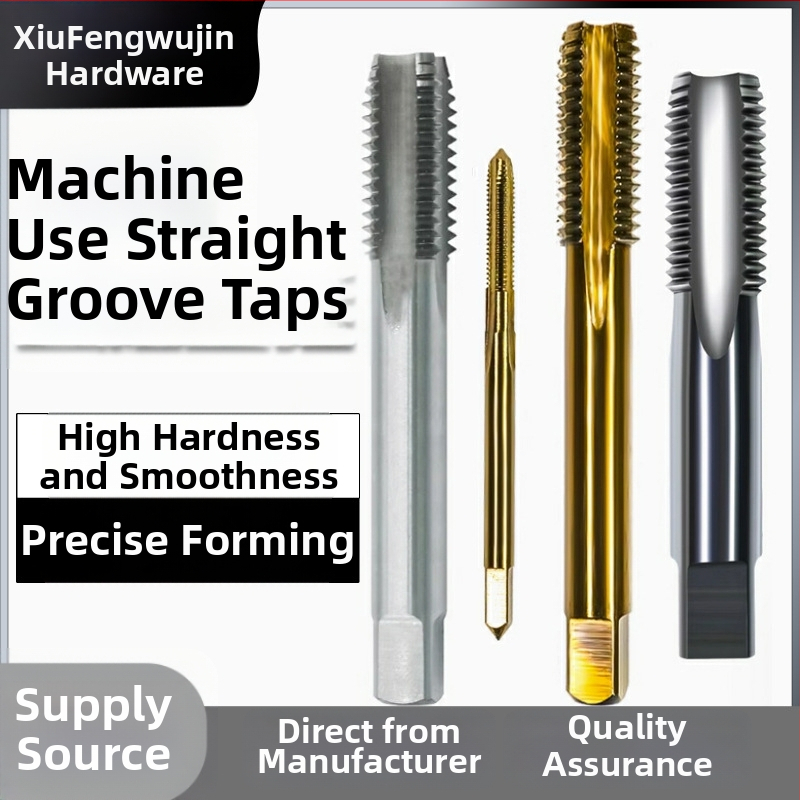 Závitovací vrták z nerezovej ocele pre stroje — titan povlak, obsah kobaltu