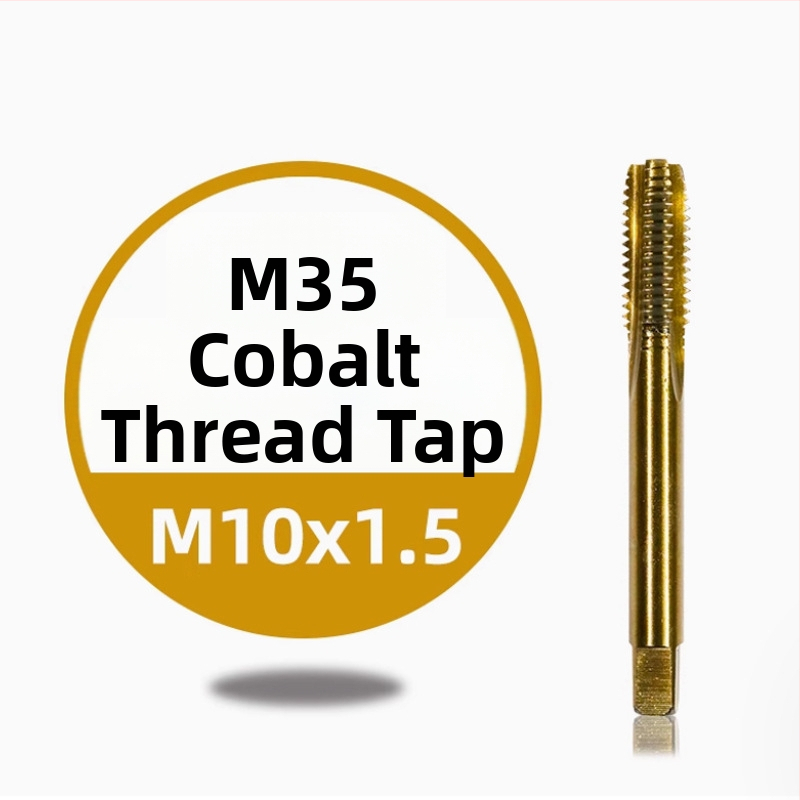 Závitovací vrták z nerezovej ocele pre stroje — titan povlak, obsah kobaltu