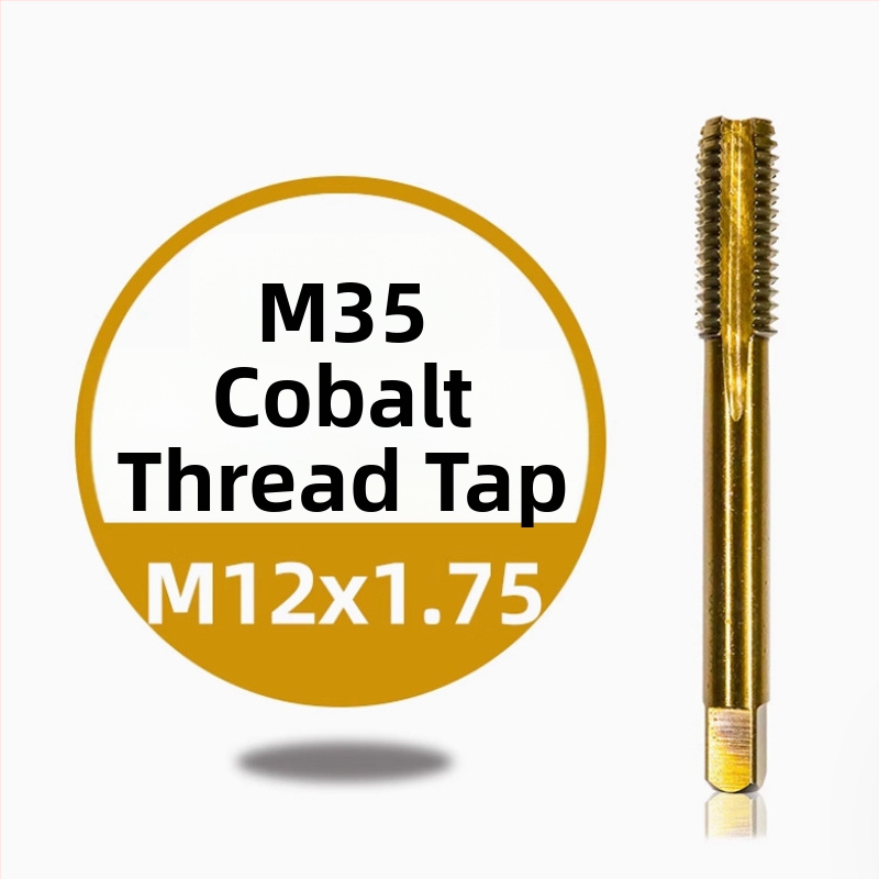 Závitovací vrták z nerezovej ocele pre stroje — titan povlak, obsah kobaltu