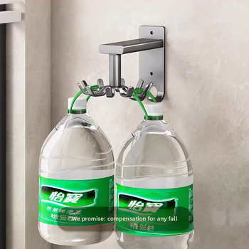 Кухненски стенен въртящ се държач за ножове и шпатули – монтаж без пробиване; материал: въглеродна стомана; обработка: спрей-пластса; марка Grids lysdan; стил: прост и модерен