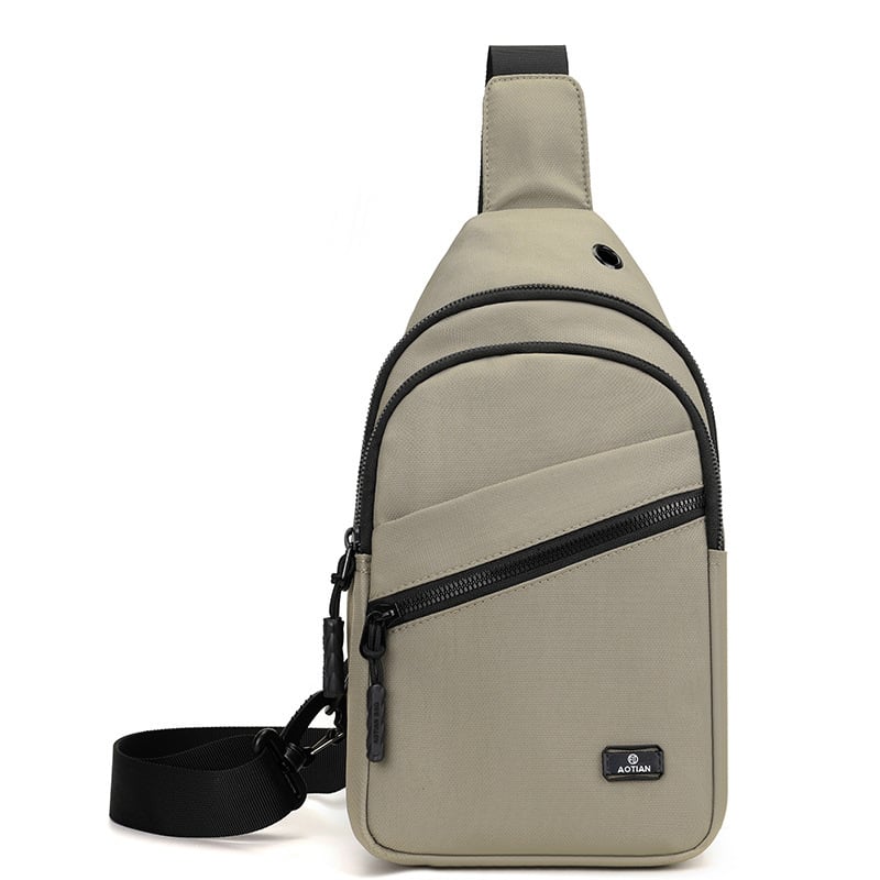 Férfi mellkas táska szabadidős utazásokhoz — Oxford anyag, ultra könnyű, Aotian márka, 2025 tavasz