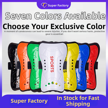 RE-HUO Футболни протектори за пищял с презрамки, пластмасов материал, протектор за крак за футбол