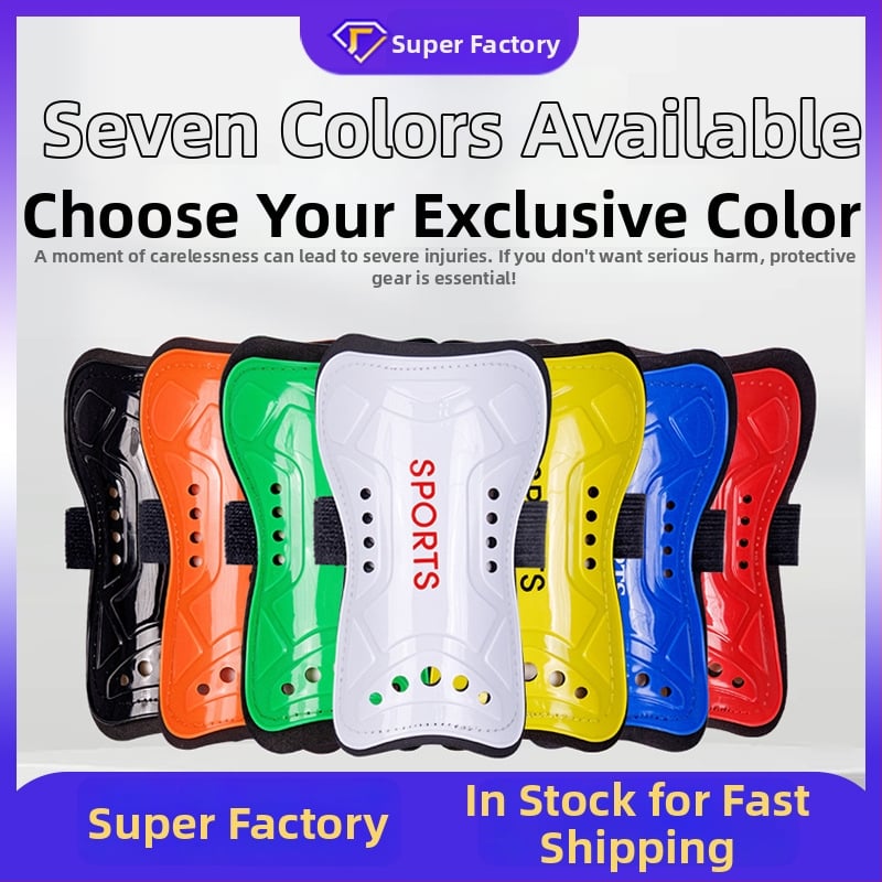 RE-HUO Футболни протектори за пищял с презрамки, пластмасов материал, протектор за крак за футбол