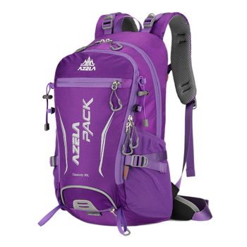 Раница за туризъм от Oxford платно, унисекс, дишаща, с извитa презрамка, за планинарство и къмпинг